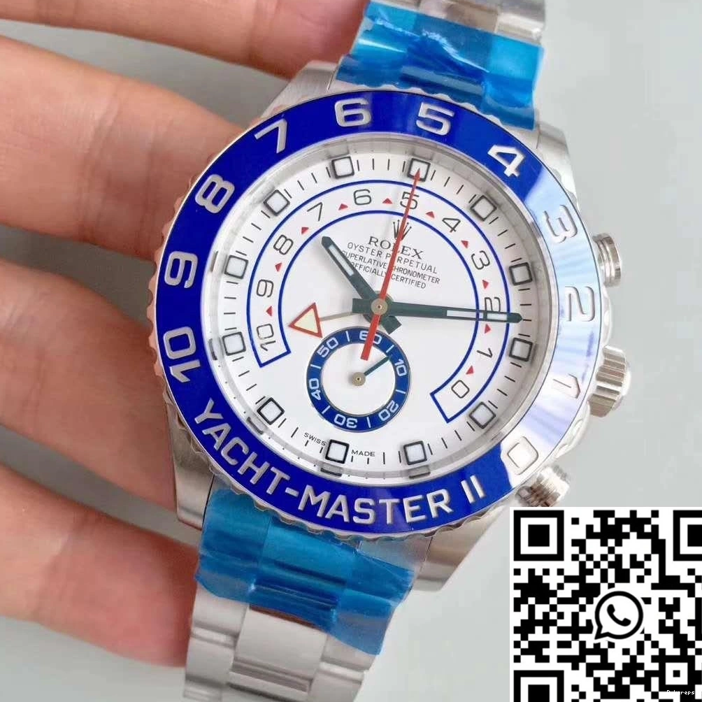 Factory Yacht-Master Dial Refined Rolex 1271 White JF 116680 II 0730
